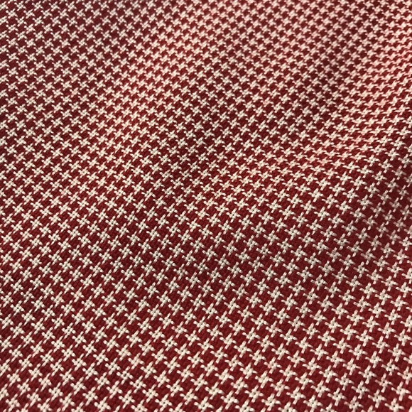 Miu Miu Crop Pant Trouser Wool Silk Red - Picture 6 of 8